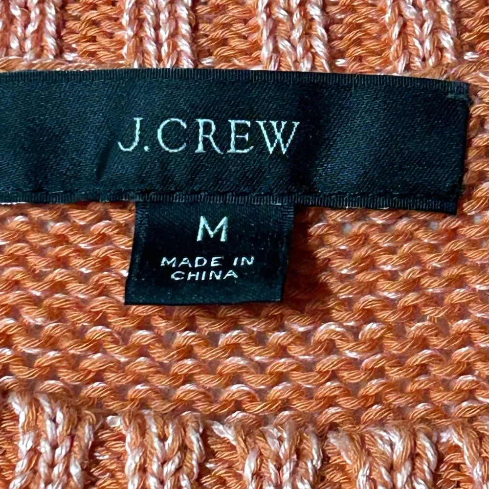 J.Crew women’s size medium long sleeve cable‎ knit sweater